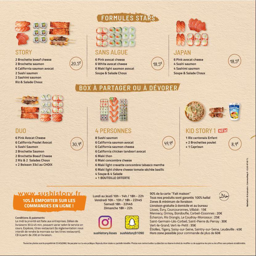 Menu Sushi Story Lisses-4