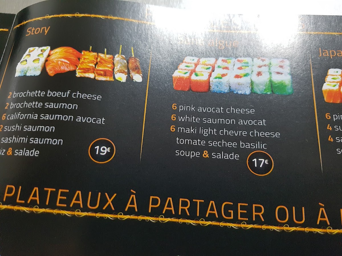 Menu Sushi Story Lisses-7