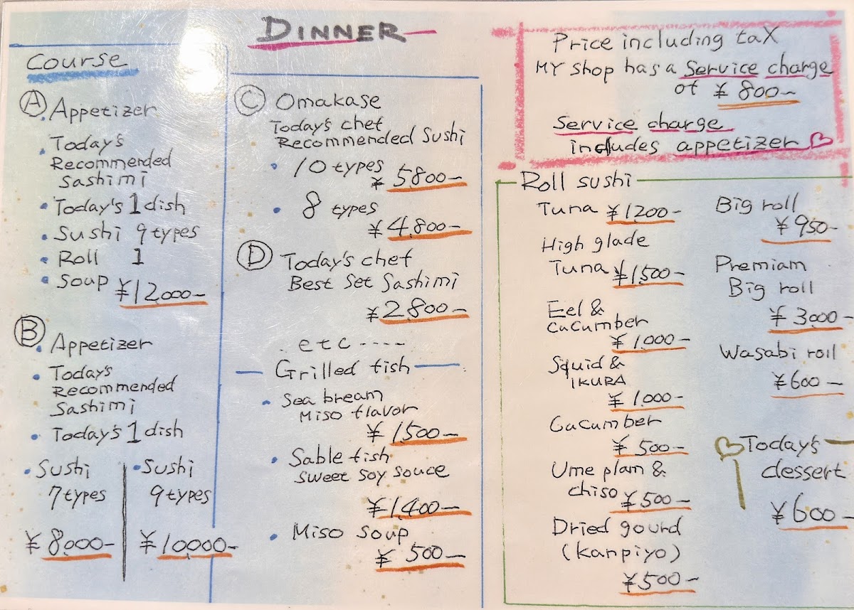 Menu Sushi Takashima-1