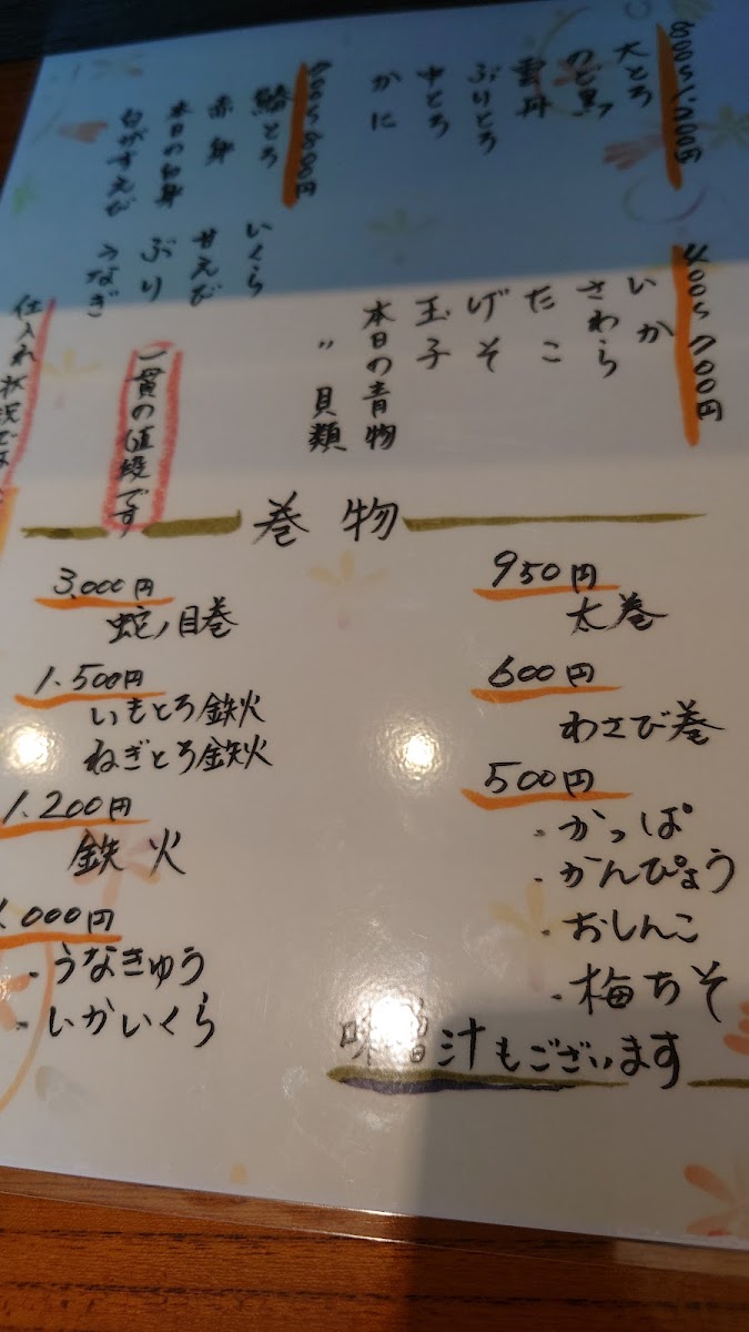 Menu Sushi Takashima-8