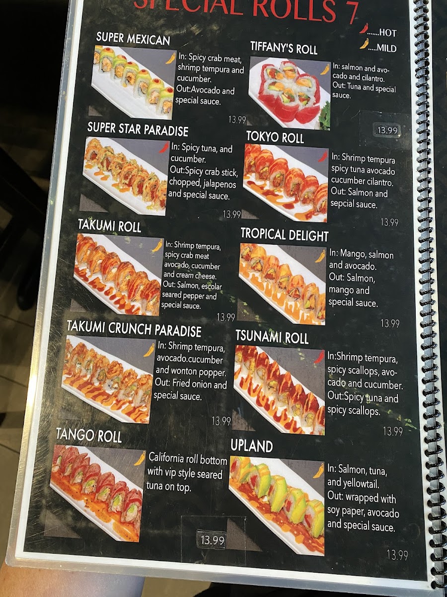 Menu Sushi Takumi-5