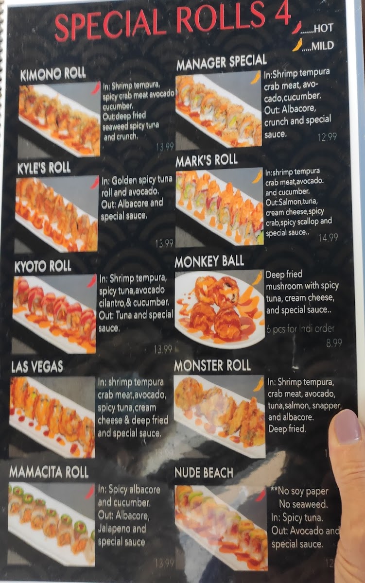 Menu Sushi Takumi-9
