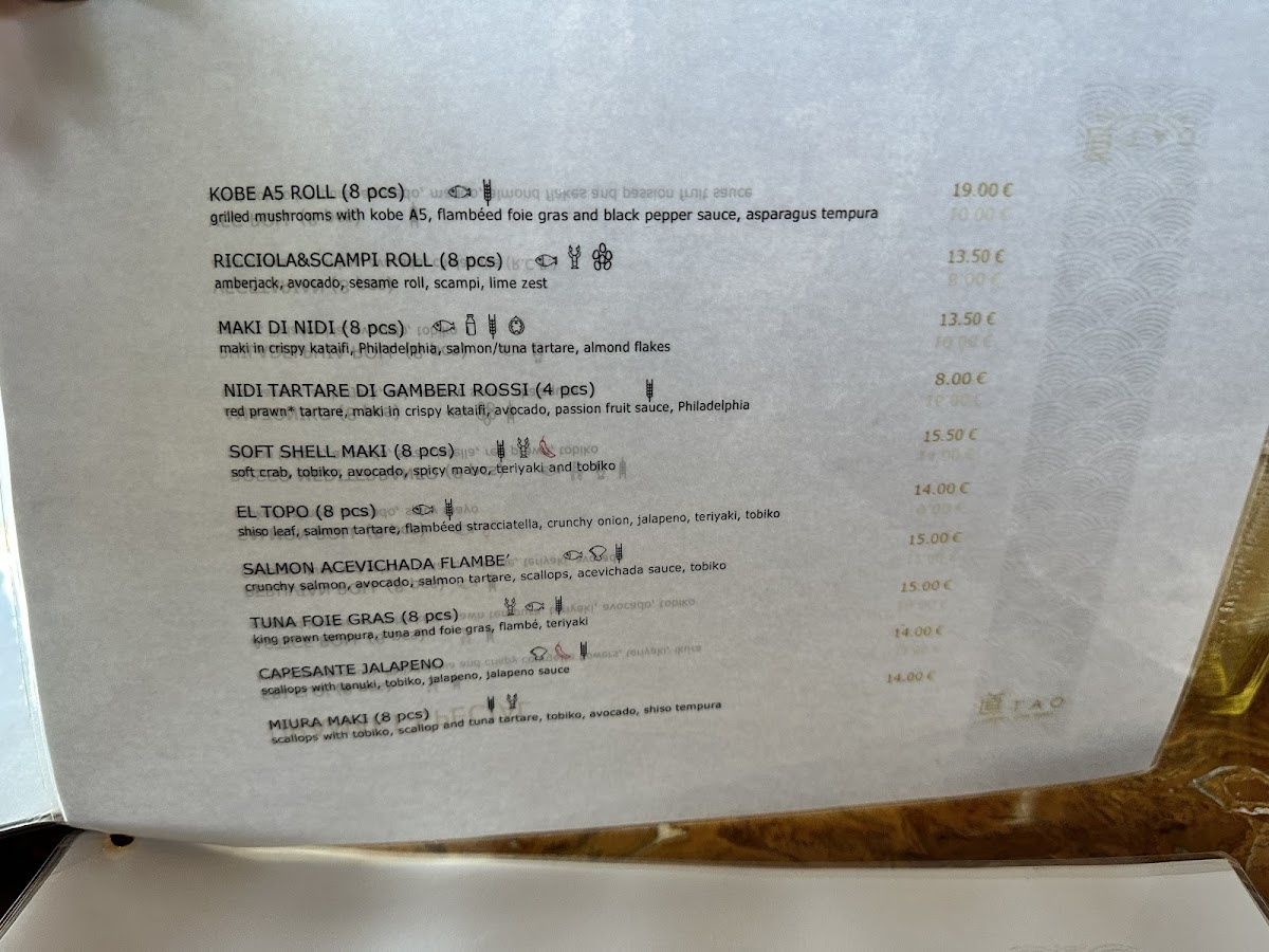 Menu Sushi Tao ( We Are Not All You Can Eat)-7