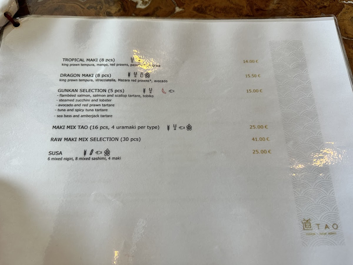 Menu Sushi Tao ( We Are Not All You Can Eat)-8