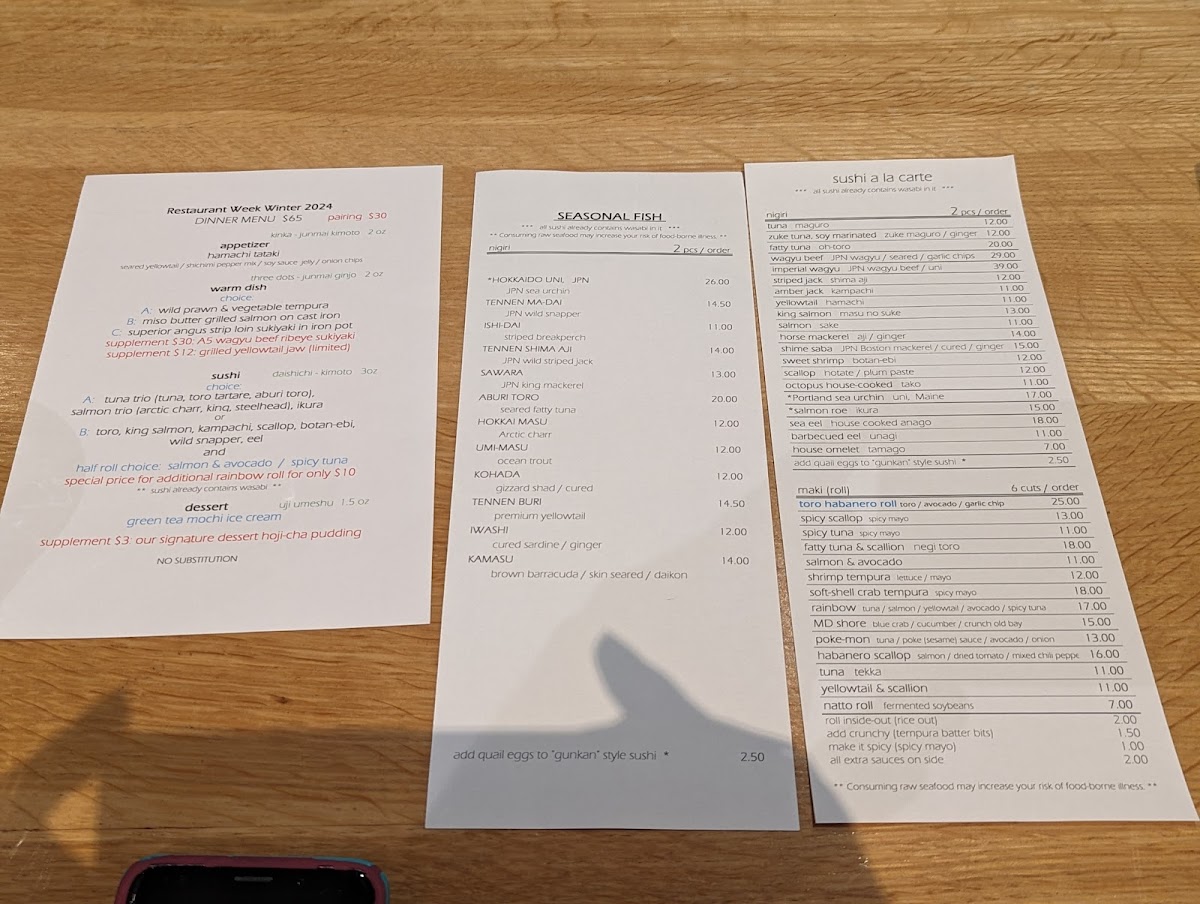 Menu Sushi Taro-7