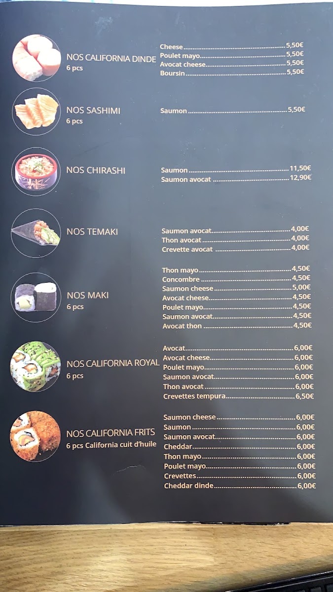 Menu Sushi-Thaï&wok-1