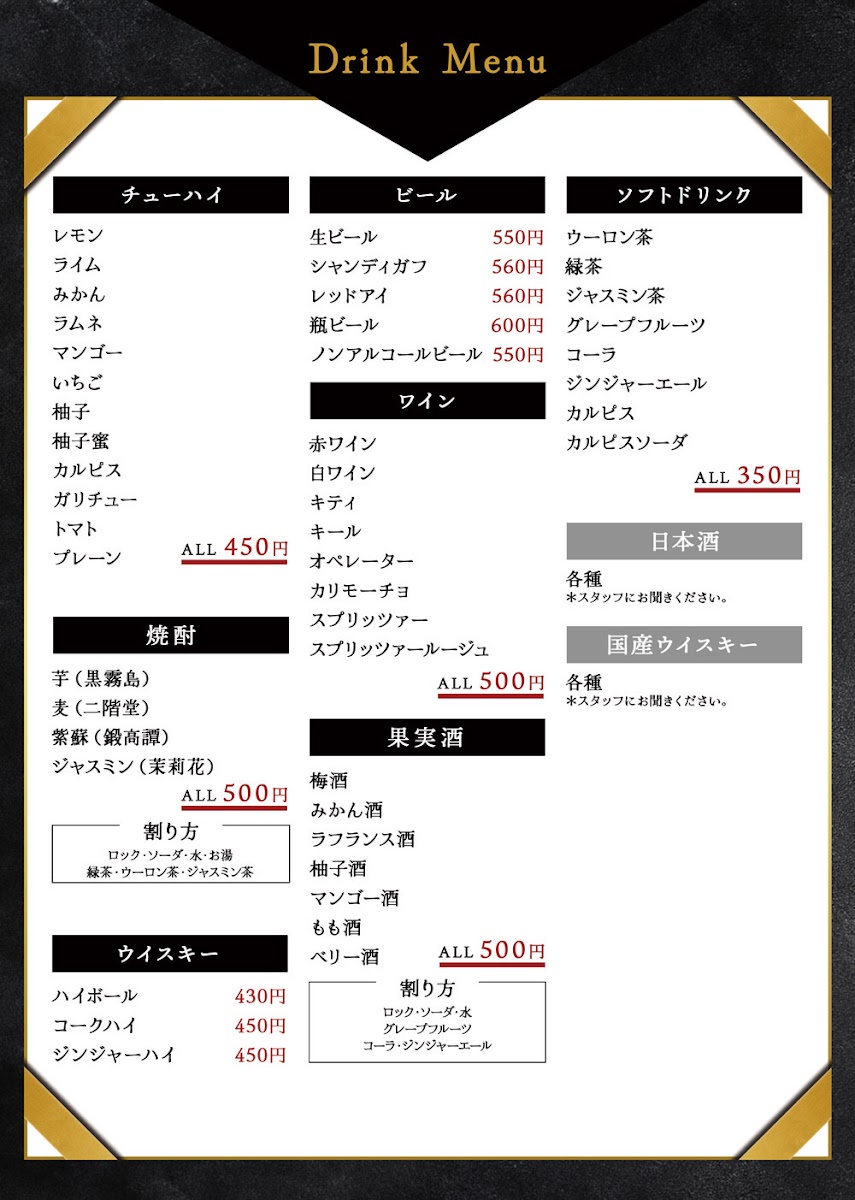 Menu Sushi To Shabushabu No.8 Umeda Store-8