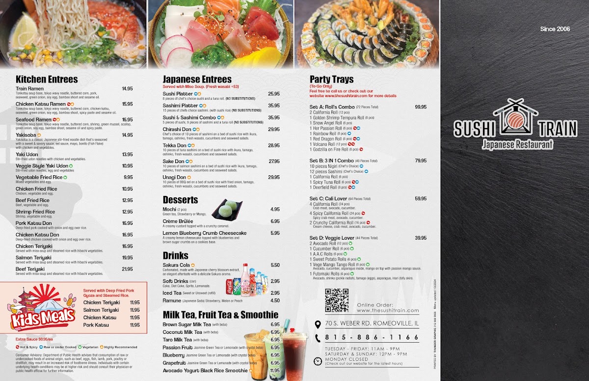 Menu Sushi Train Japanese Restaurant-2