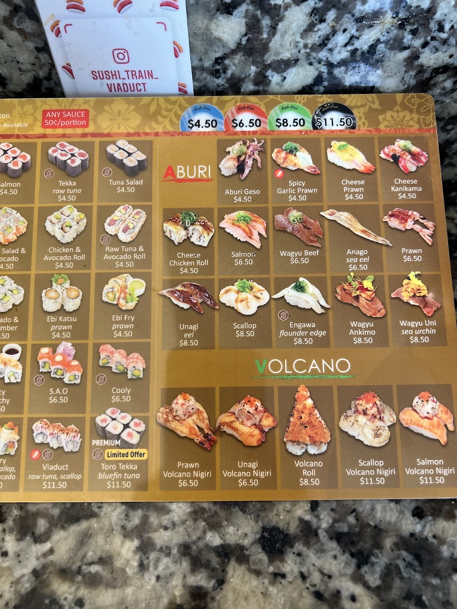 Menu Sushi Train-10