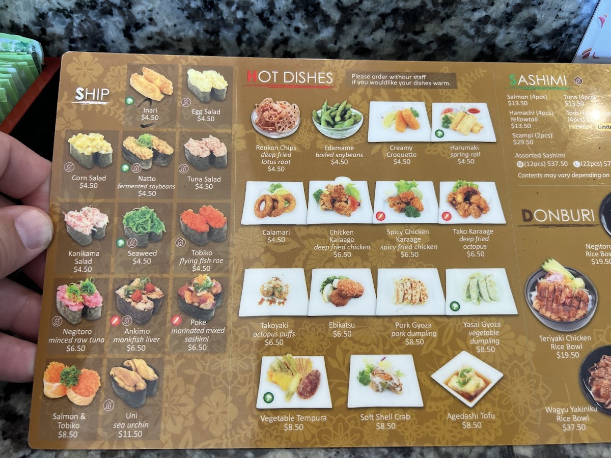 Menu Sushi Train-7