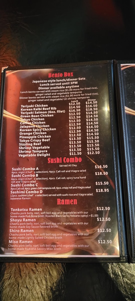 Menu Sushi Xuan Asian Grill-2