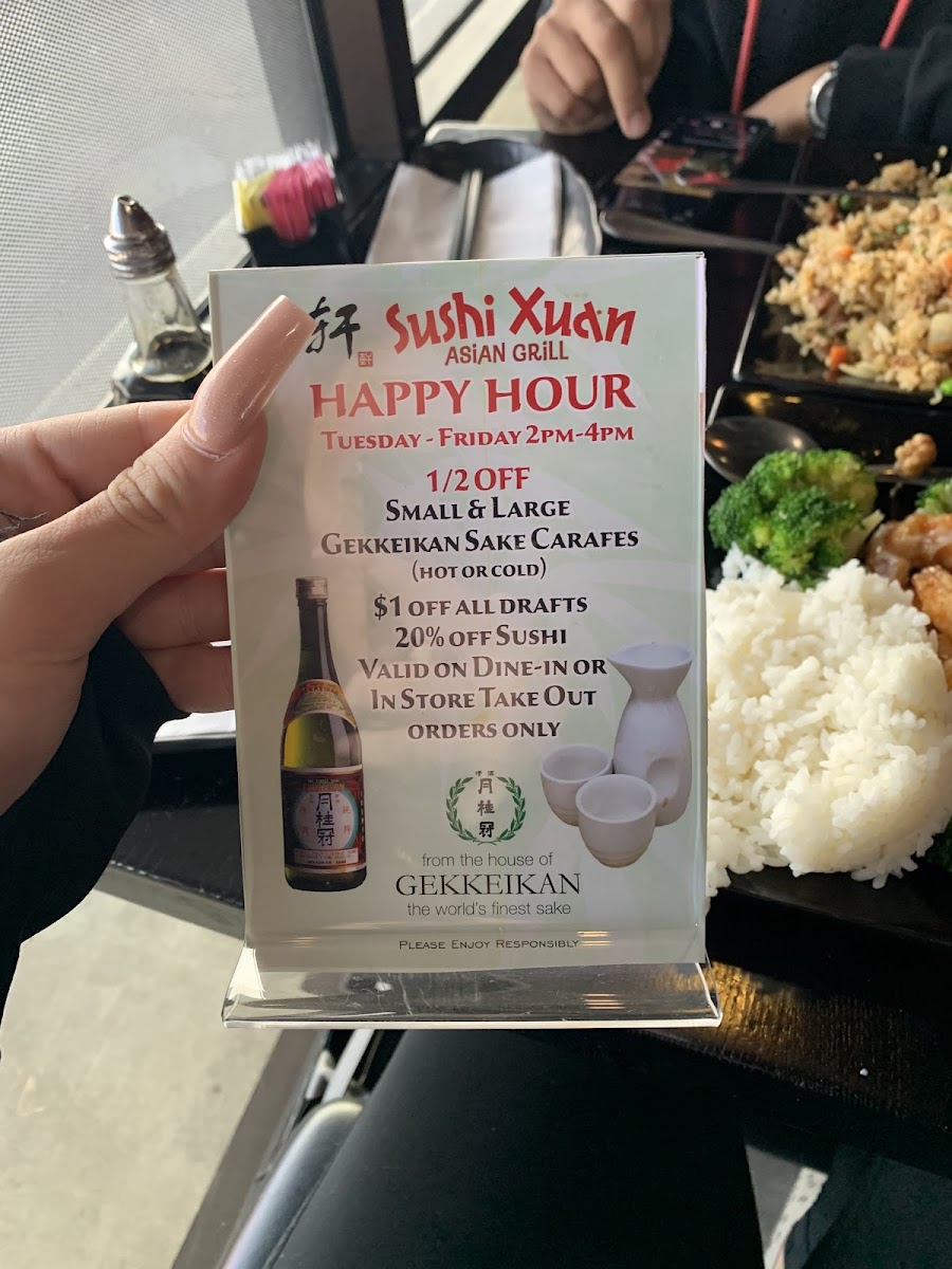 Menu Sushi Xuan Asian Grill-6