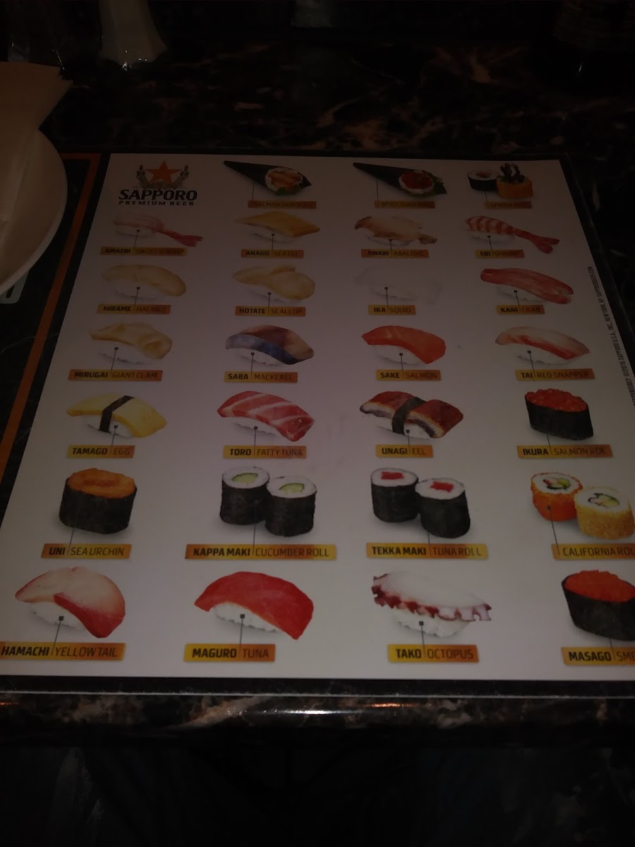 Menu Sushi Xuan Asian Grill-7