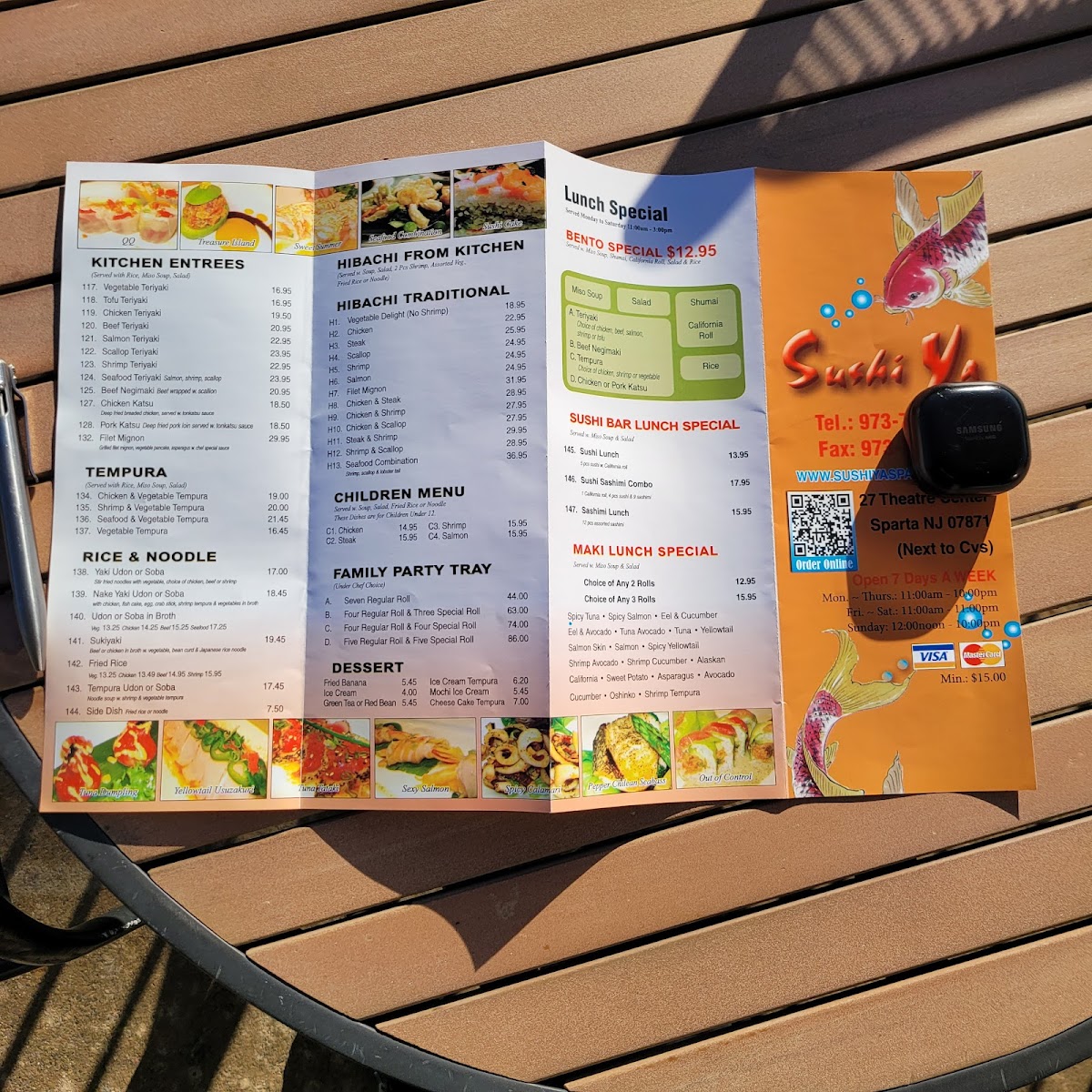 Menu Sushi Ya-2