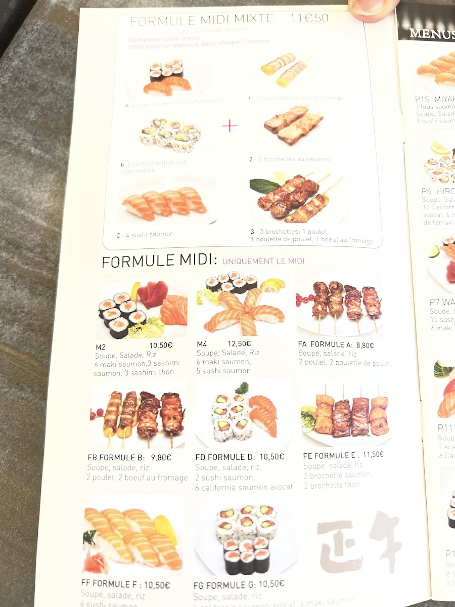 Menu Sushi Yakitori --10
