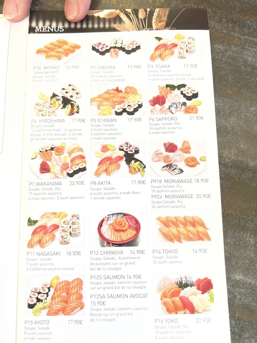 Menu Sushi Yakitori --2