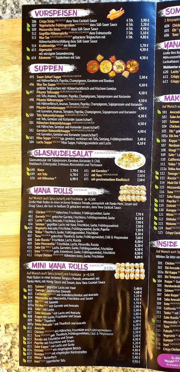 Menu Sushi Yana Zehlendorf-3