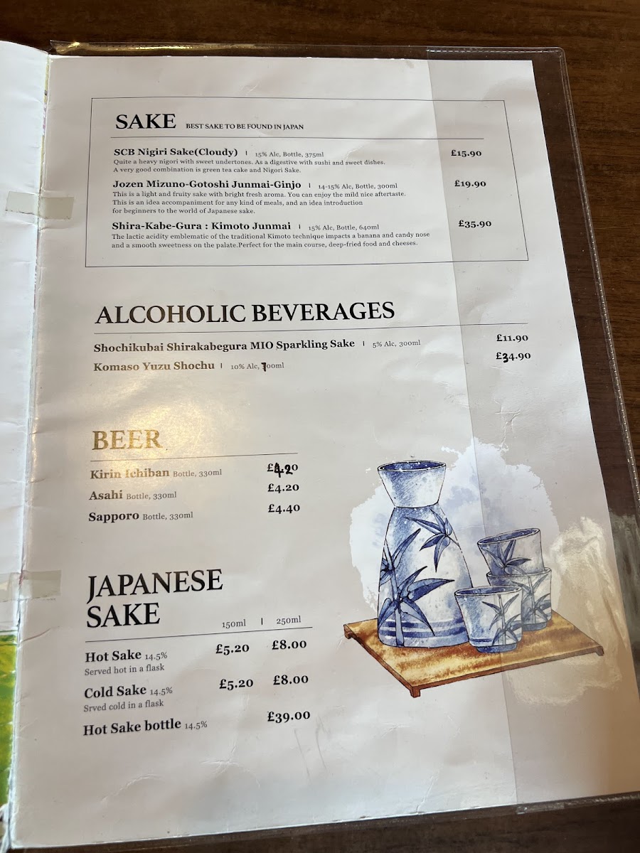 Menu Sushi Zento Muswell Hill-9