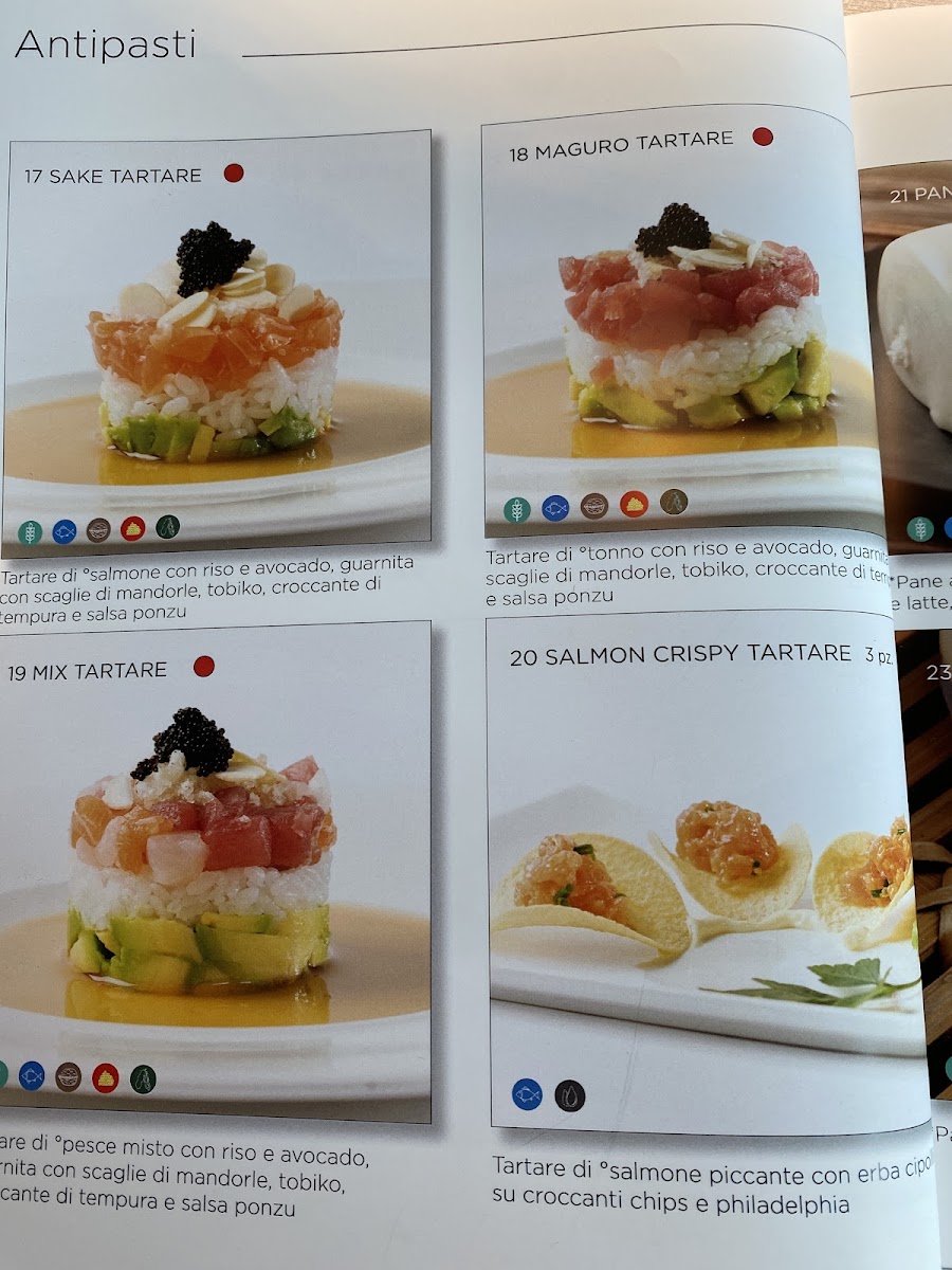 Menu Sushi Zero-7