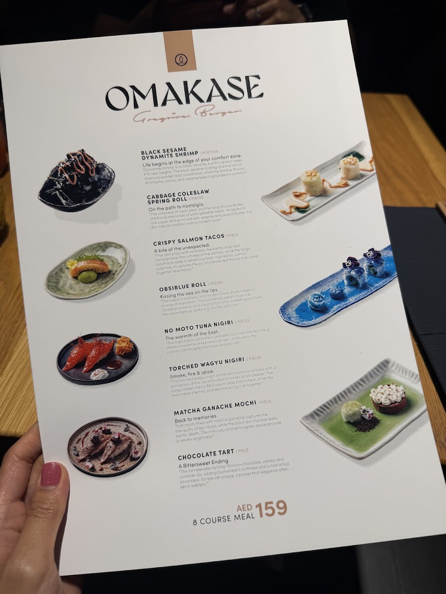 Menu Sushiart - سوشي ارت - Difc-1