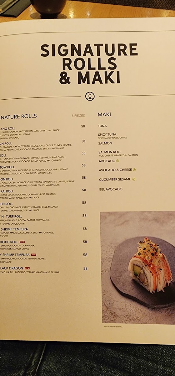 Menu Sushiart - سوشي ارت - Difc-3