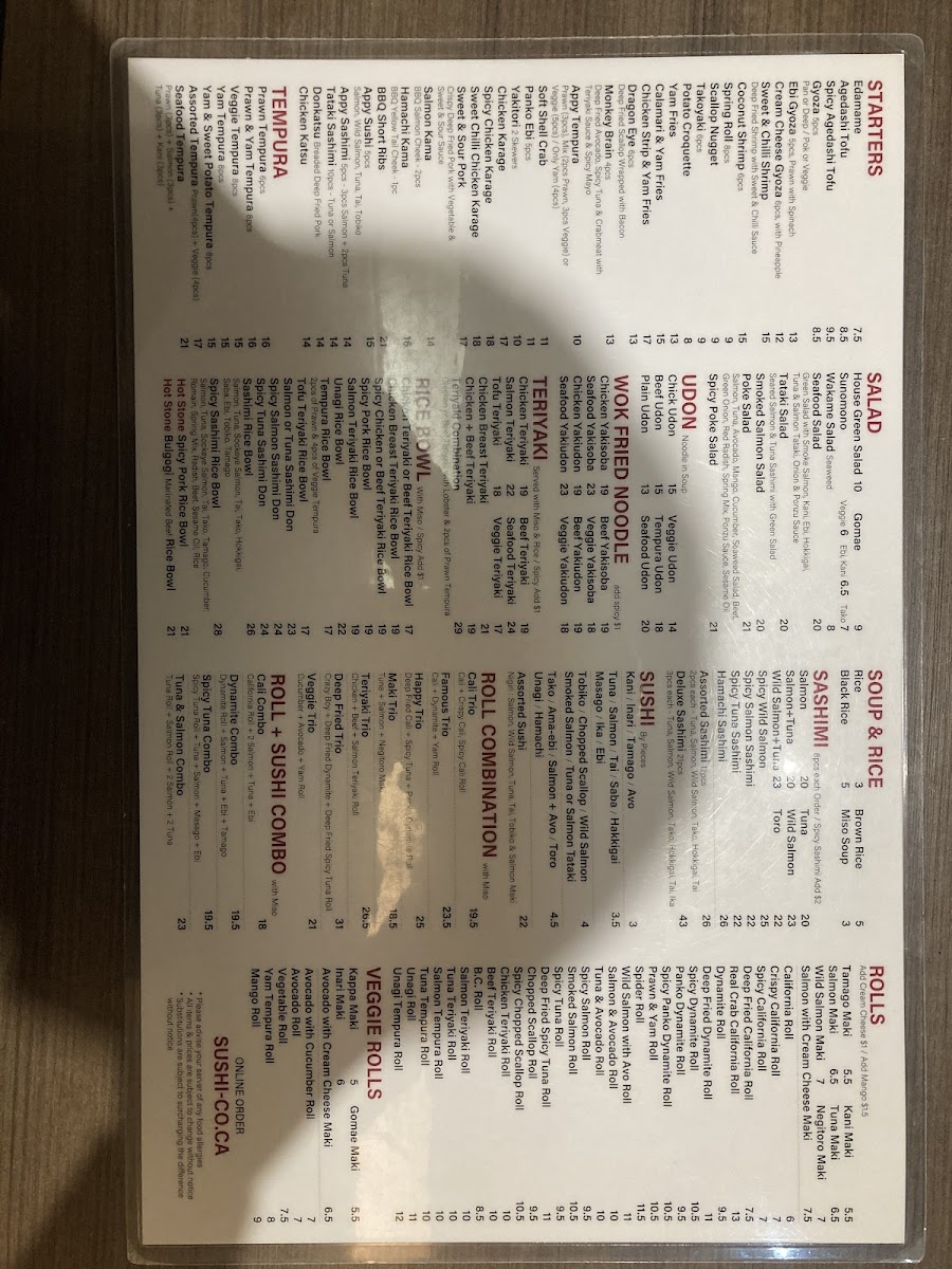 Menu Sushico-6