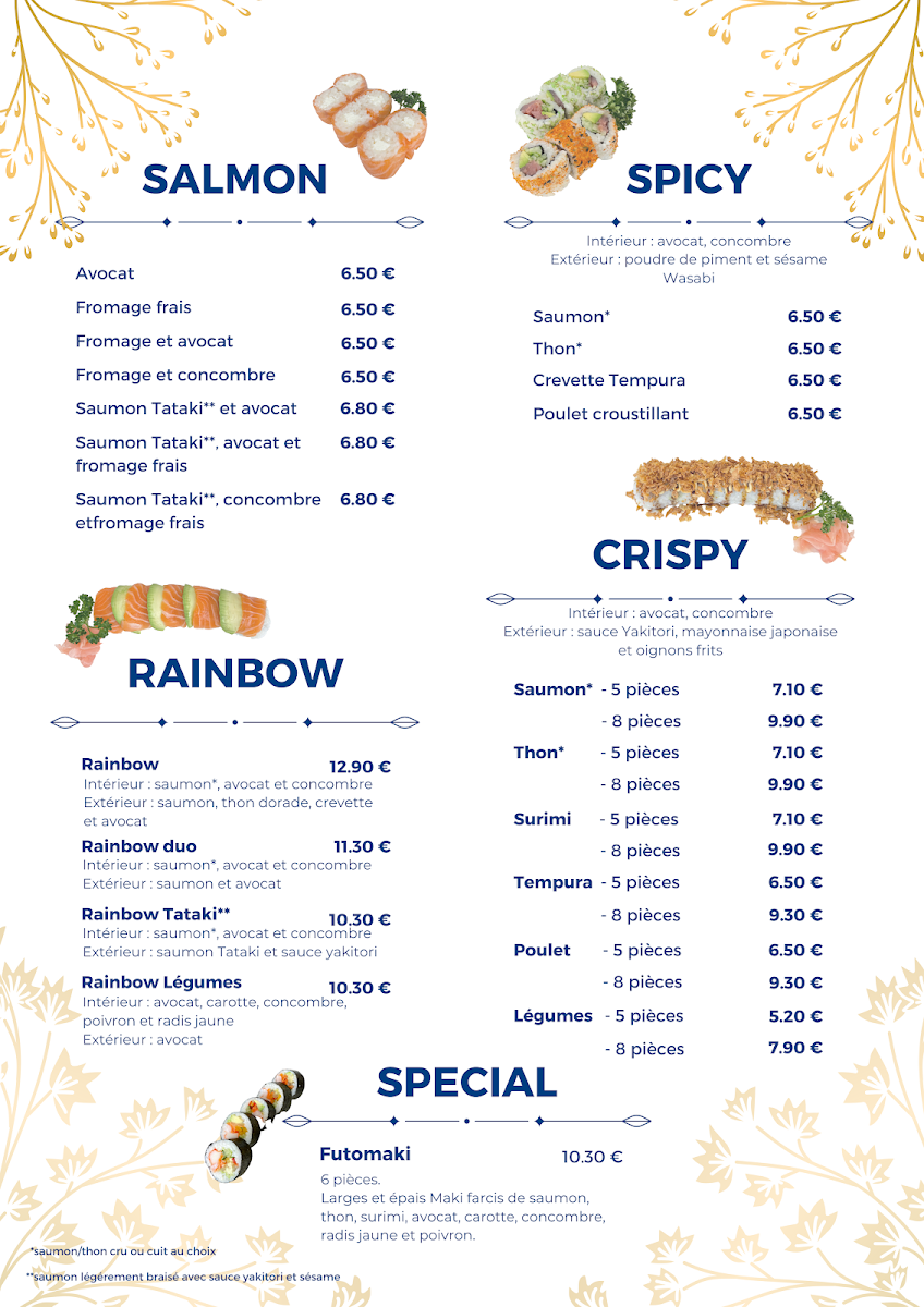 Menu - Sushilab --4