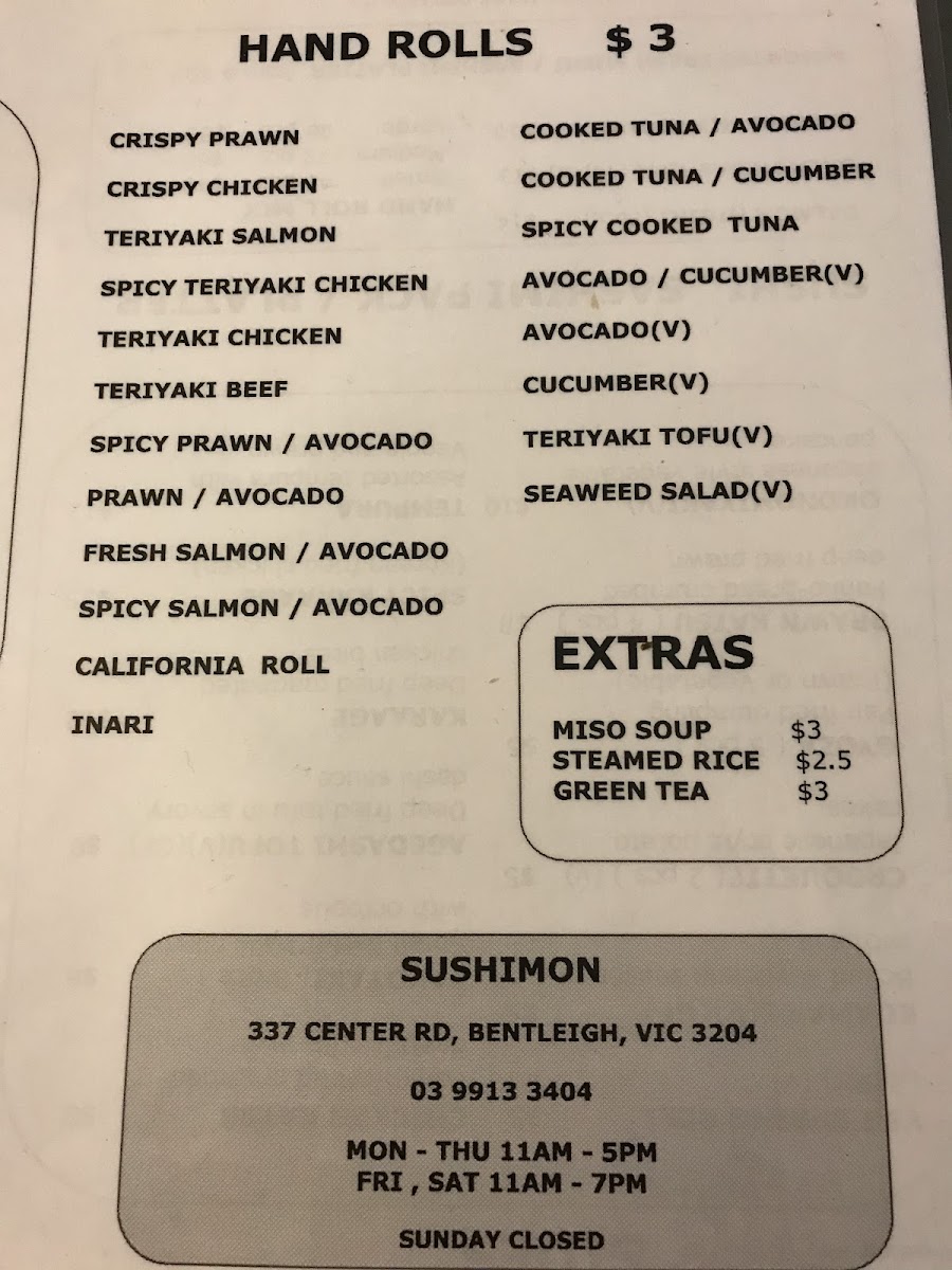 Menu Sushimon-7