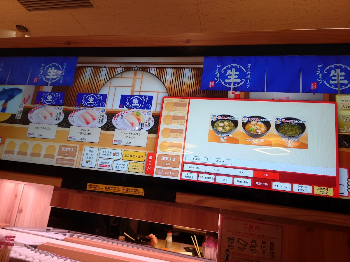 Menu Sushiro Shinjuku Nishiguchi-6
