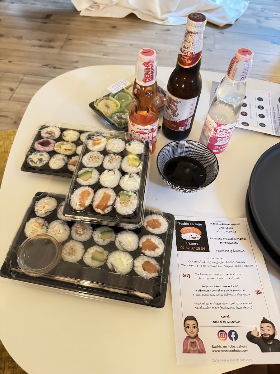 Sushis En Folie Cahors Terre Rouge-3