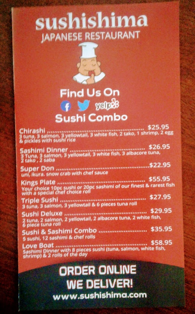 Menu Sushishima Japanese Restaurant-7