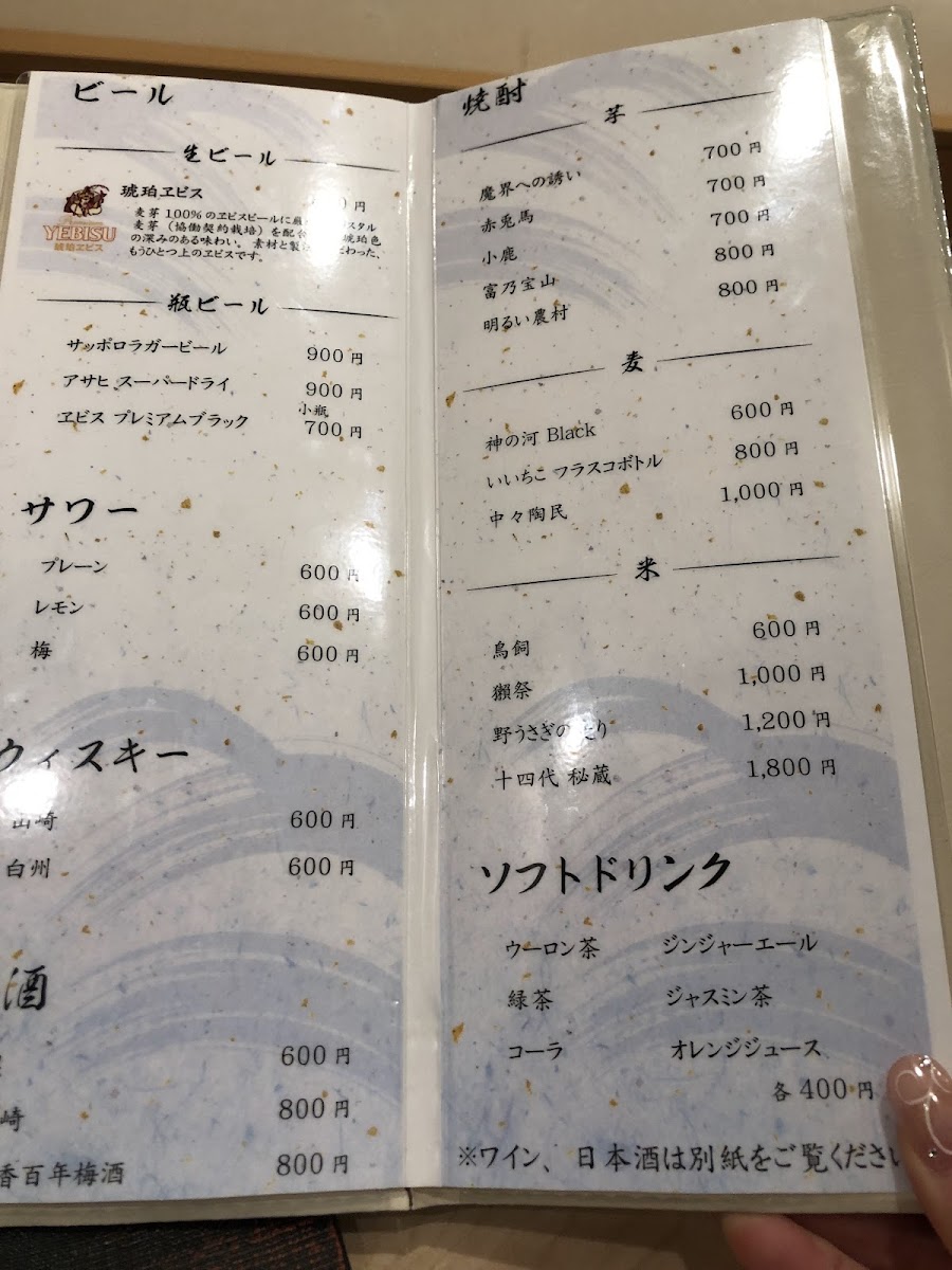 Menu Sushisho-1