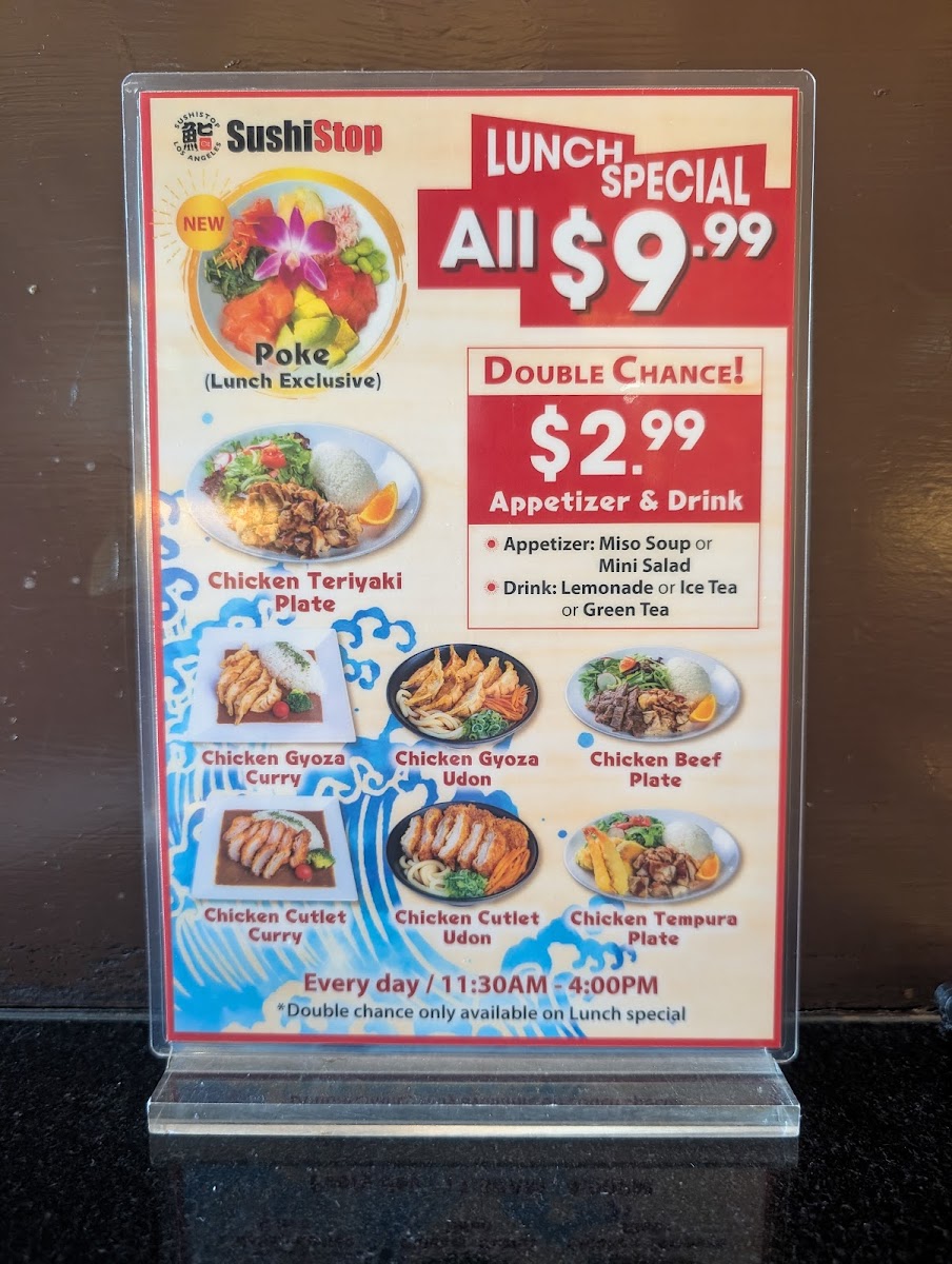 Menu Sushistop Sawtelle North-8
