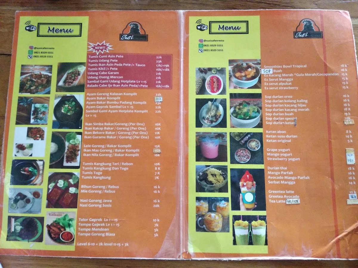 Menu 'susi' Cafe & Resto-3