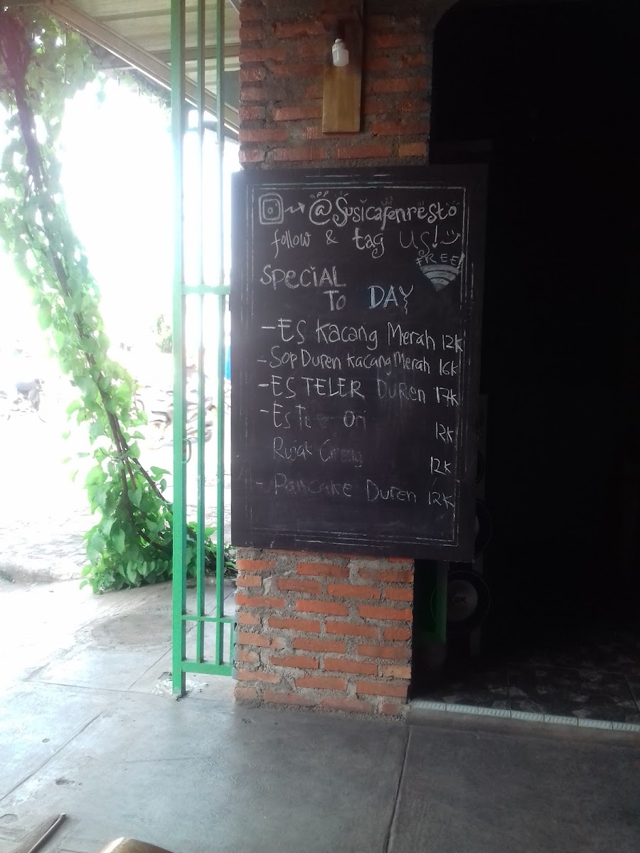 Menu 'susi' Cafe & Resto-6