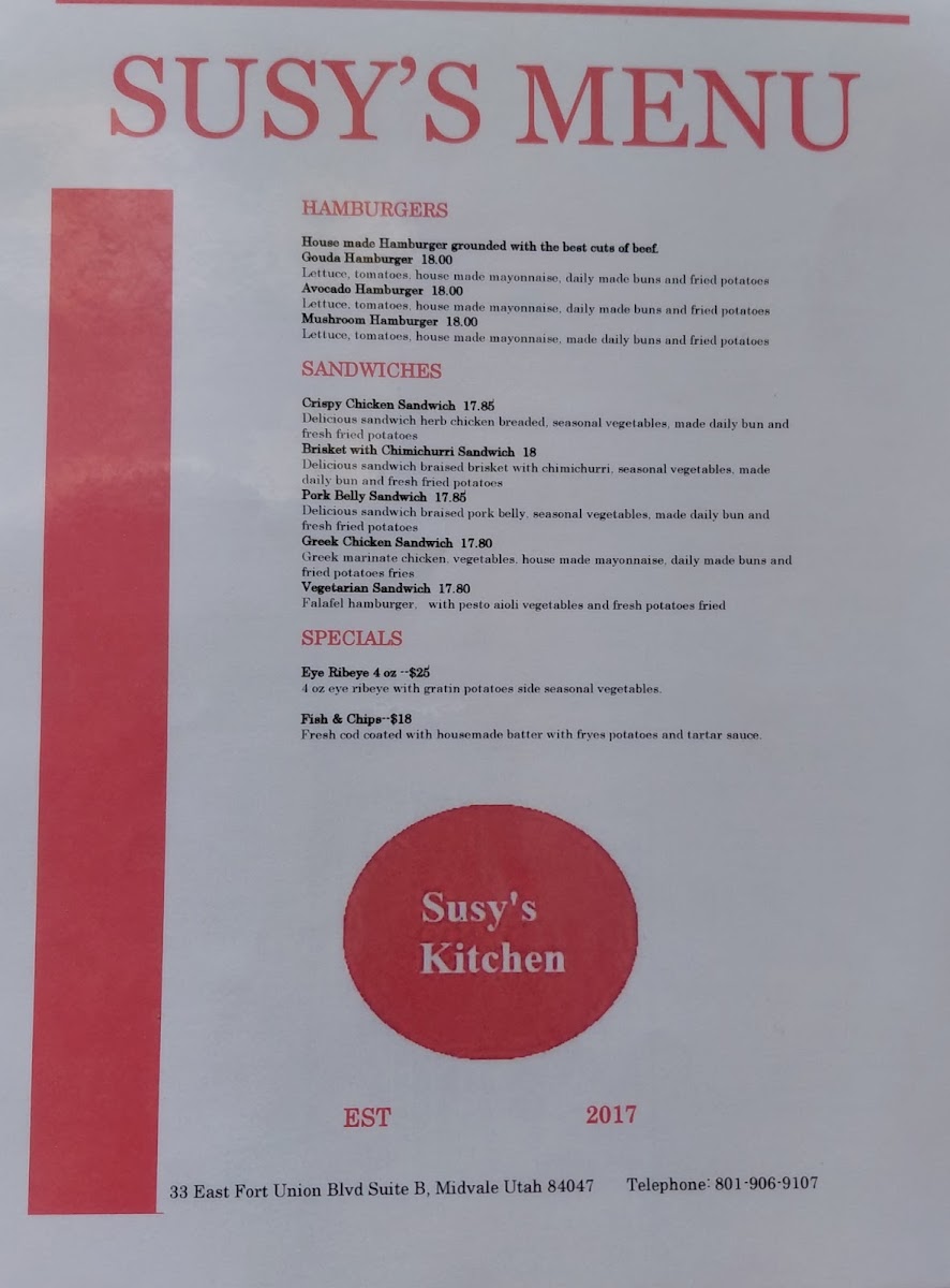 Menu Susy's Kitchen-2