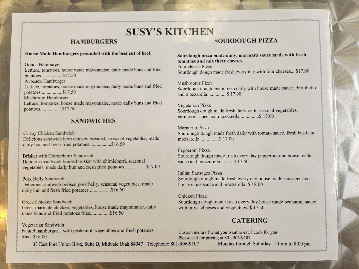 Menu Susy's Kitchen-7