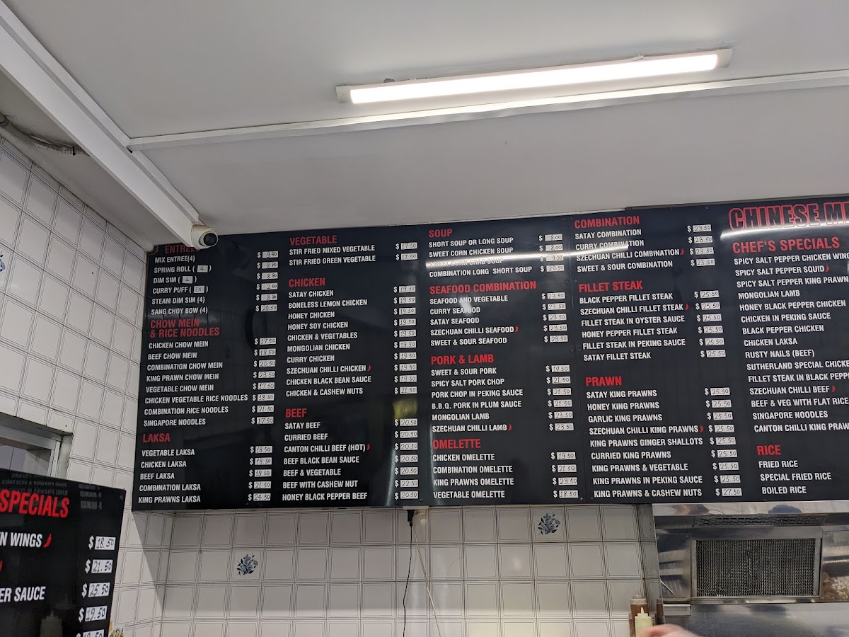 Menu Sutherland Seafood & Chinese-3