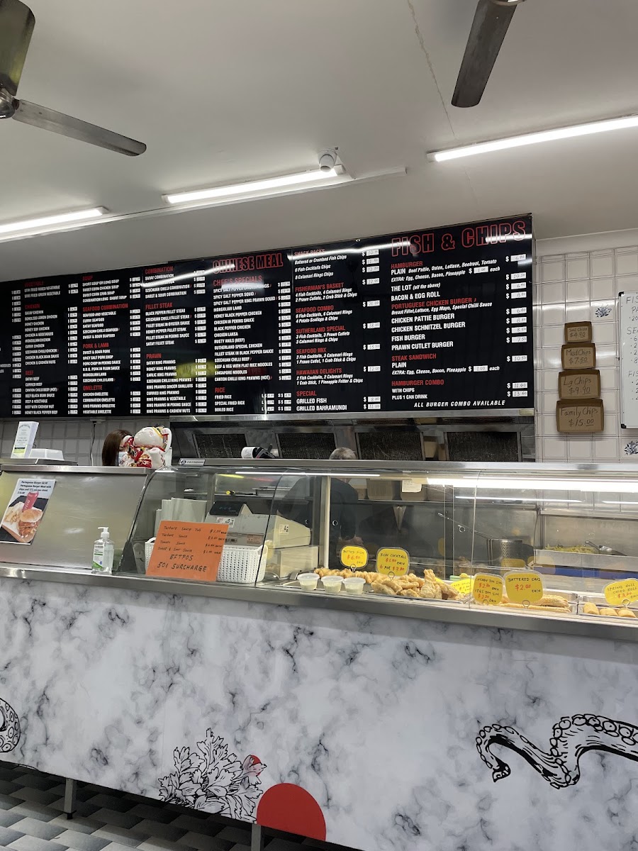 Menu Sutherland Seafood & Chinese-9