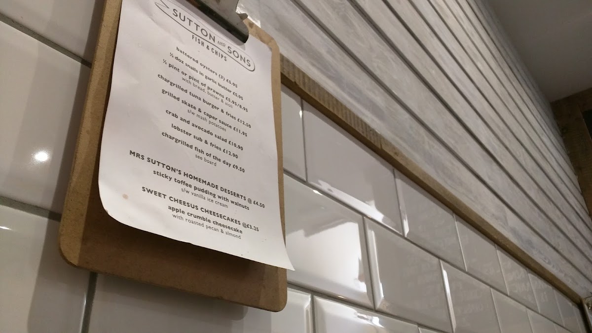 Menu Sutton And Sons-9