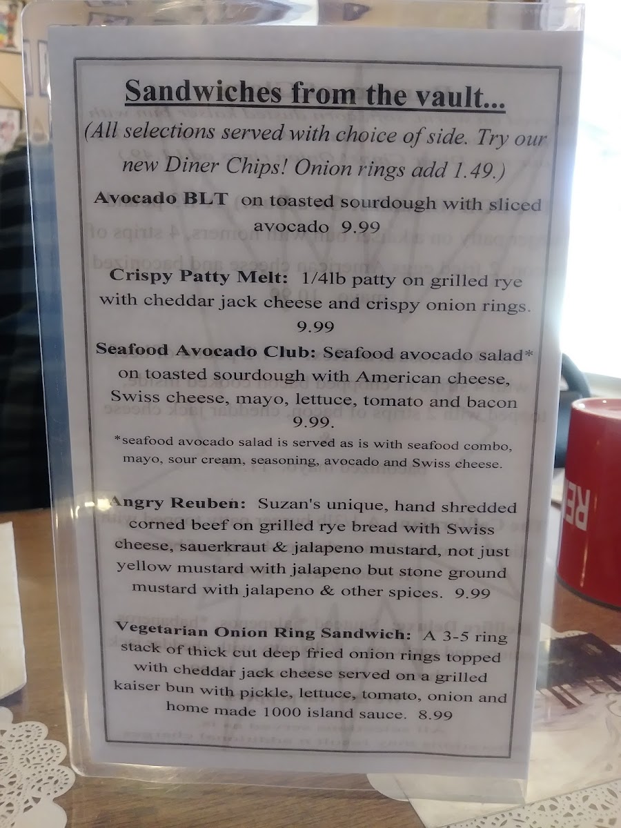 Menu Suzan's Grill-10