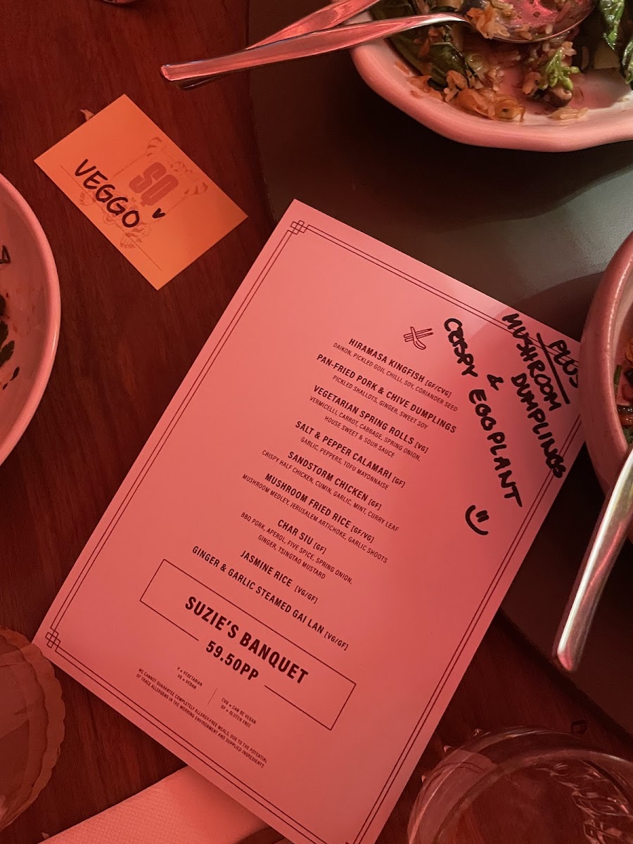 Menu Suzie Q-7