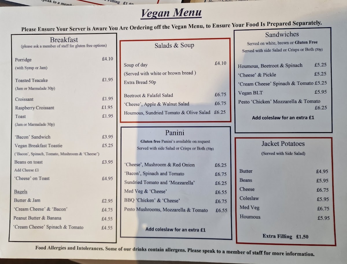 Menu Suzie's Cup Of Joy-4