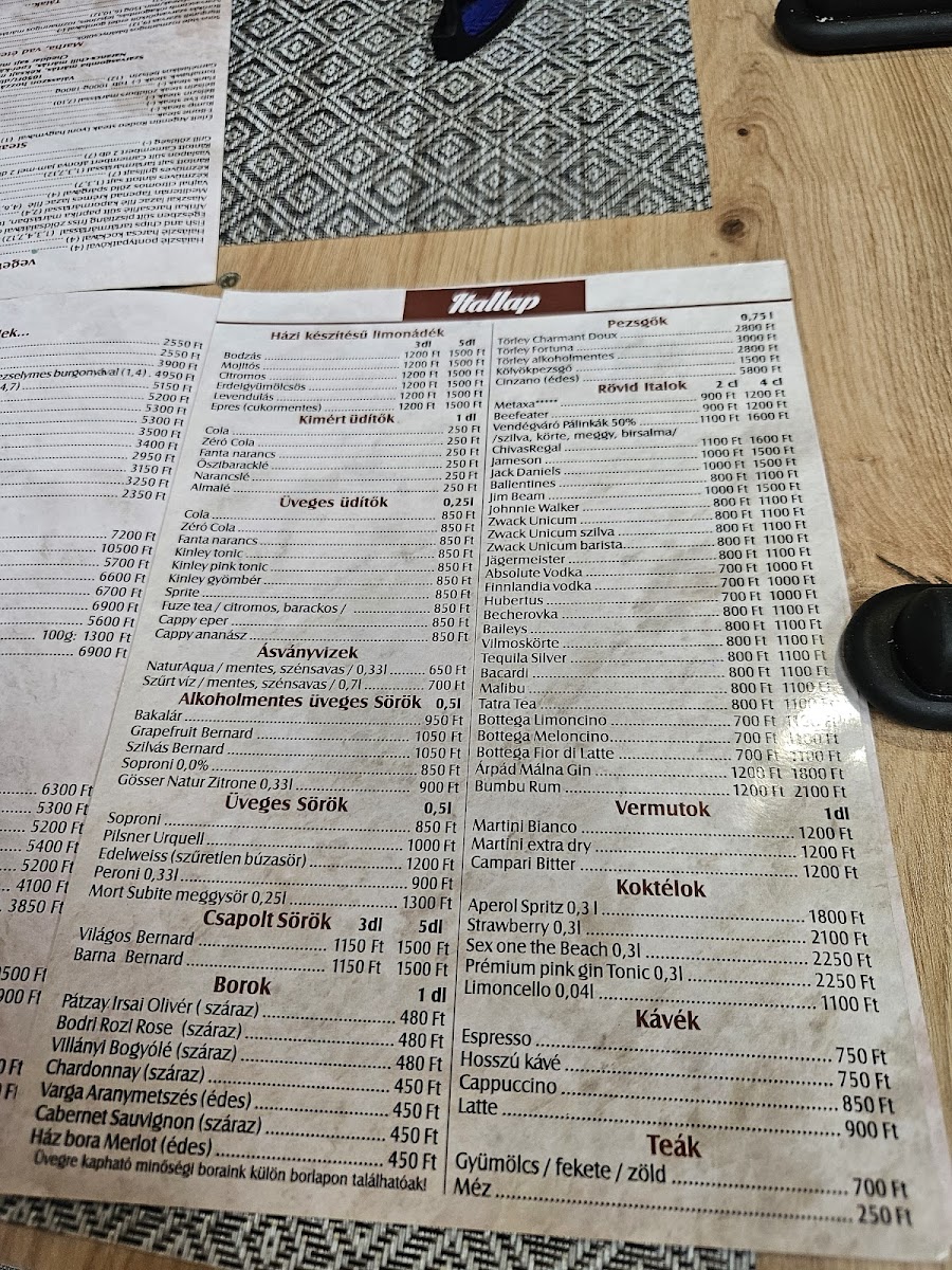 Menu Svejk Restaurant-1