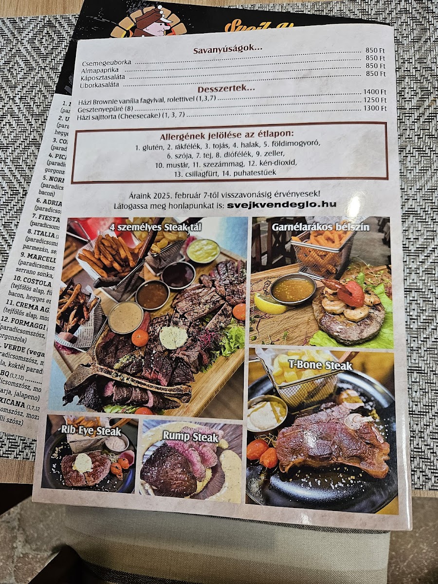 Menu Svejk Restaurant-4