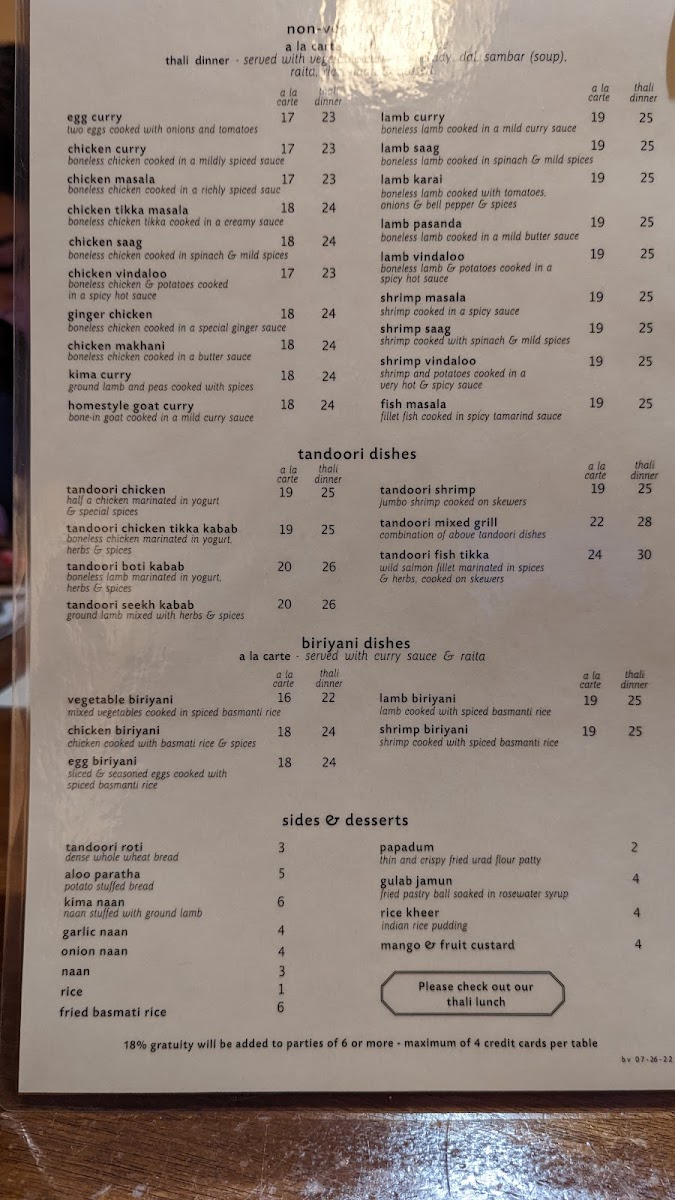 Menu Swagat Indian Cuisine - Beaverton-4
