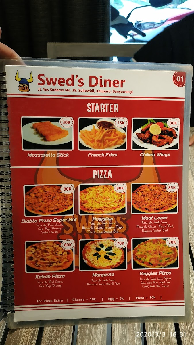 Menu Swed's Diner-2