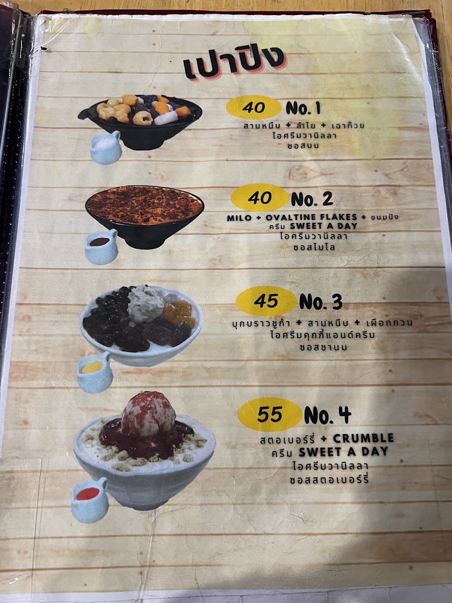 Menu Sweet A Day-3