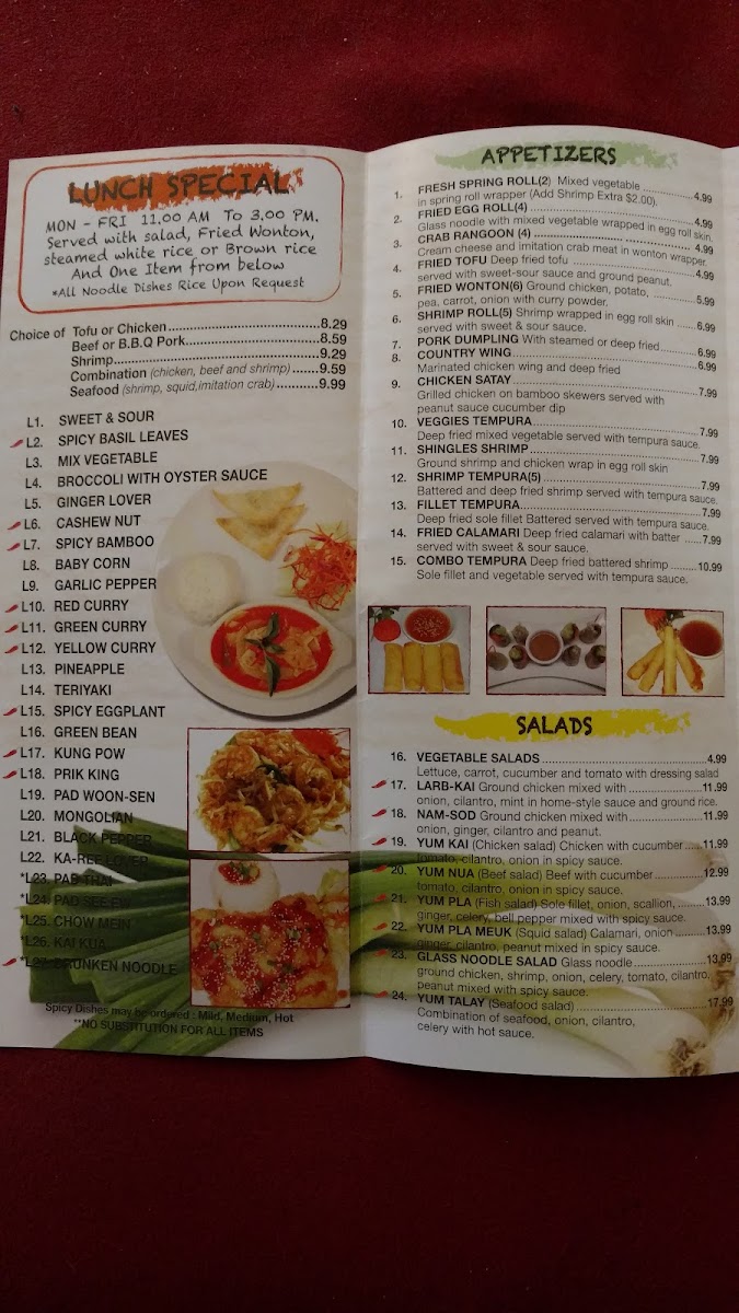 Menu Sweet Angel-9