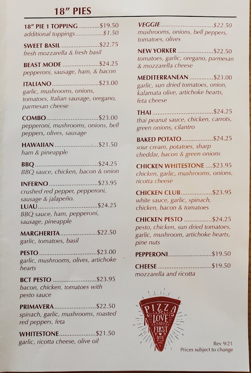 Menu Sweet Basil Pizzeria-1